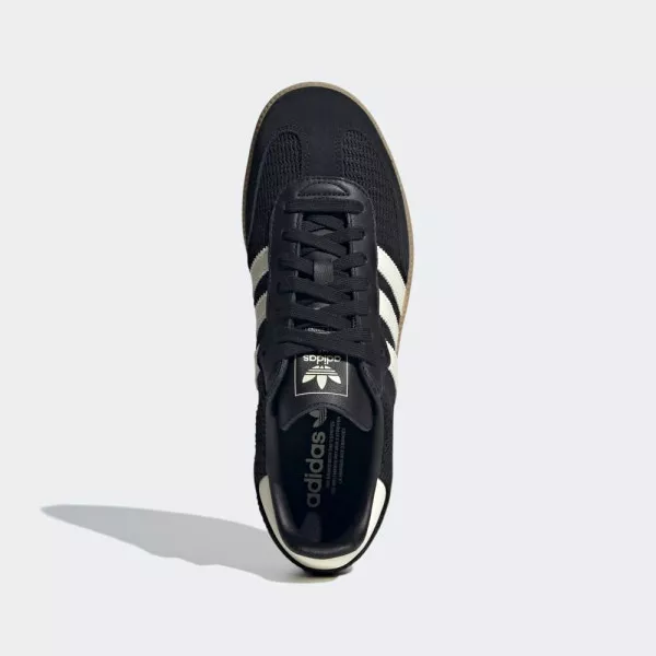 IMG_5210 2 Adidas Samba Tissu Noir/Blanc