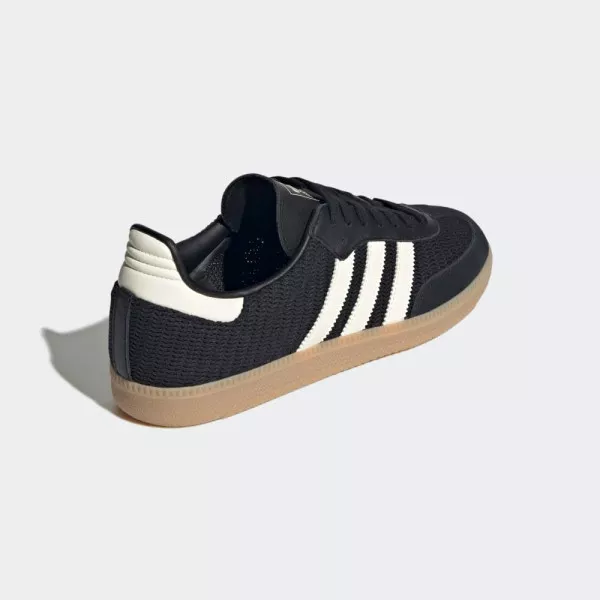IMG_5214 Adidas Samba Tissu Noir/Blanc