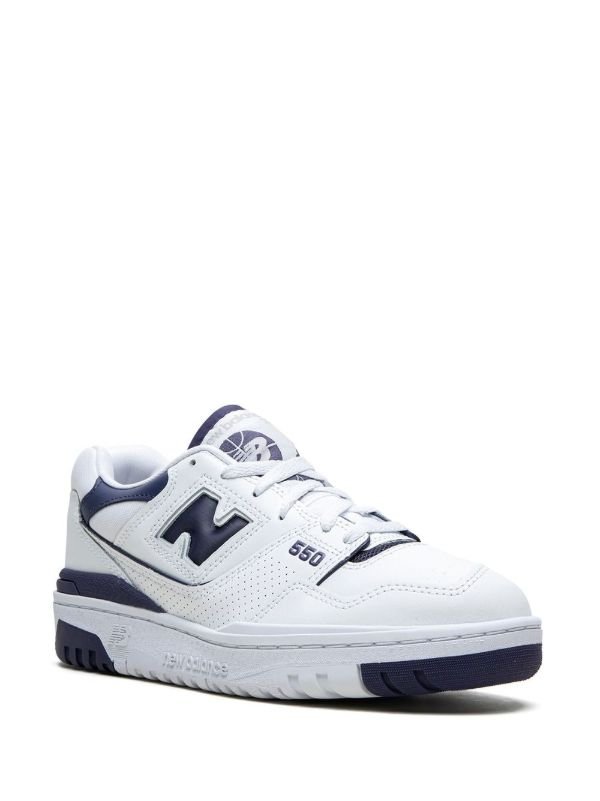 New Balance 550 White/Marine Blue