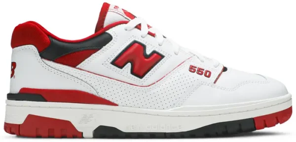 New Balance 550 White/Red