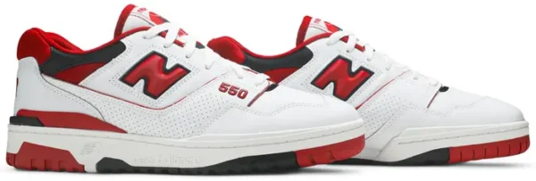 New Balance 550 White/Red
