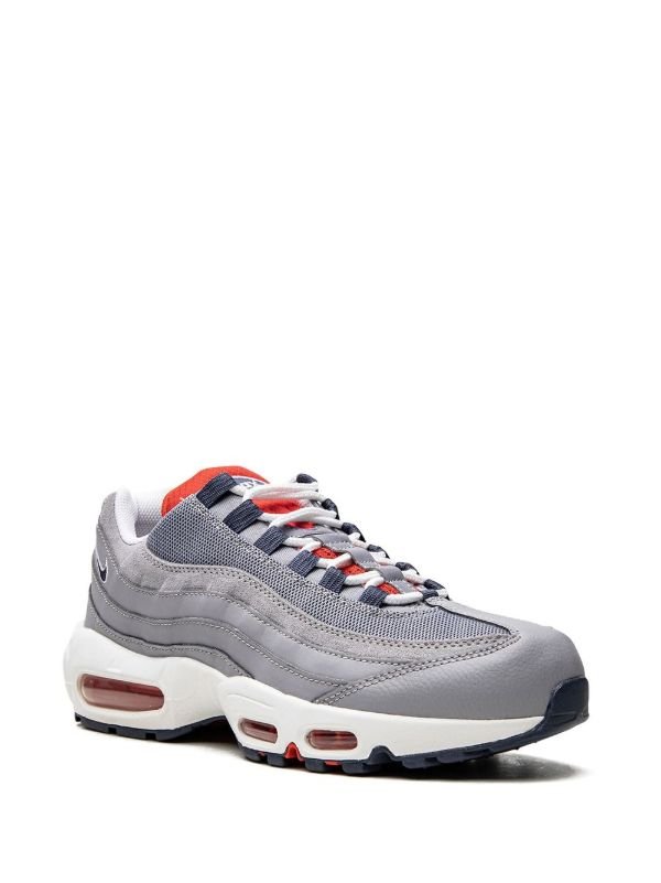 Nike Air Max 95 Grey Navy Crimson