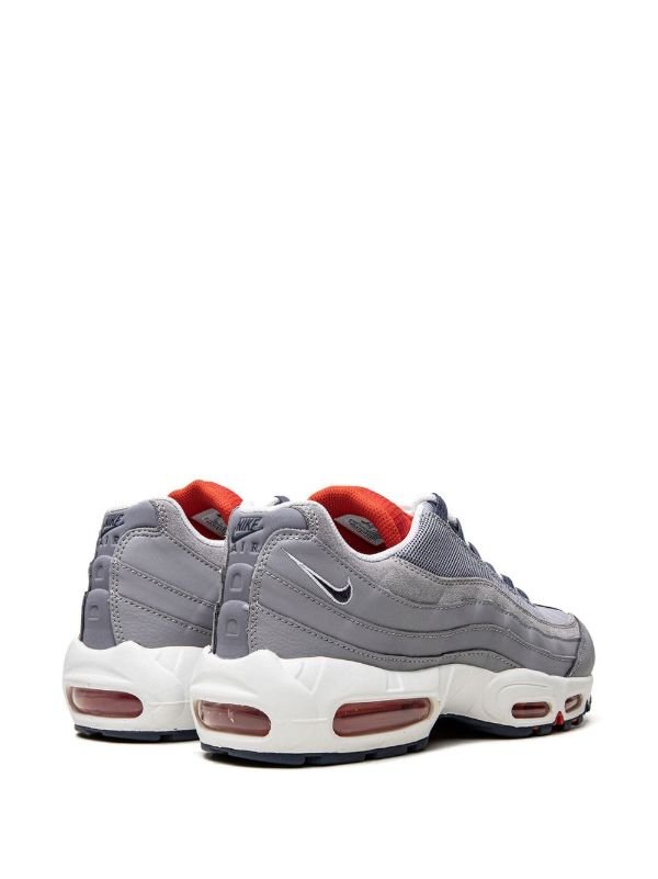 Nike Air Max 95 Grey Navy Crimson