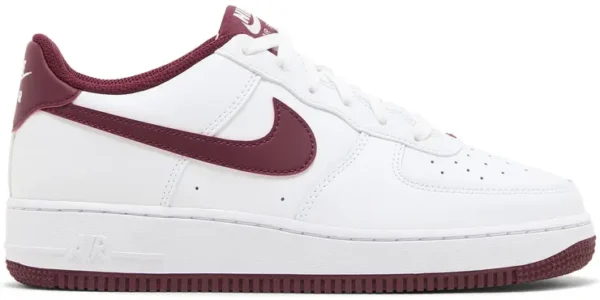 Nike Air Force 1 White/Grenat